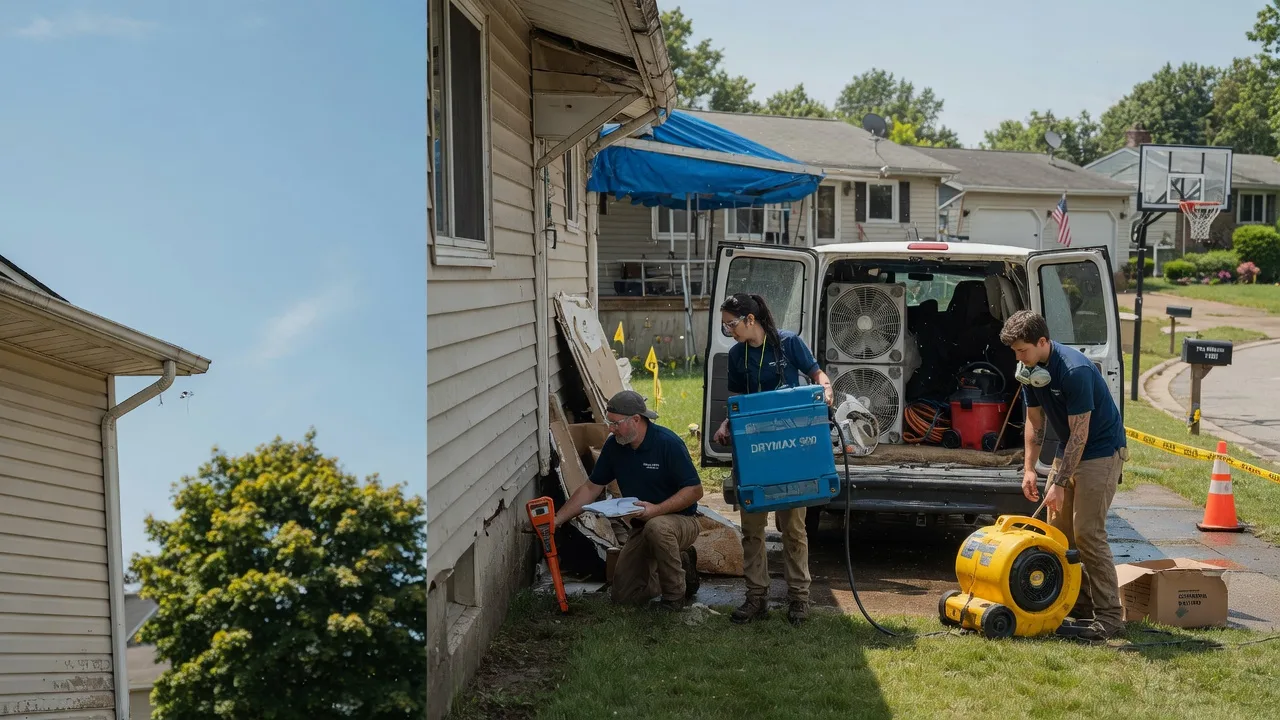 Ceiling Leak Cleanup in Templeton, IA near me