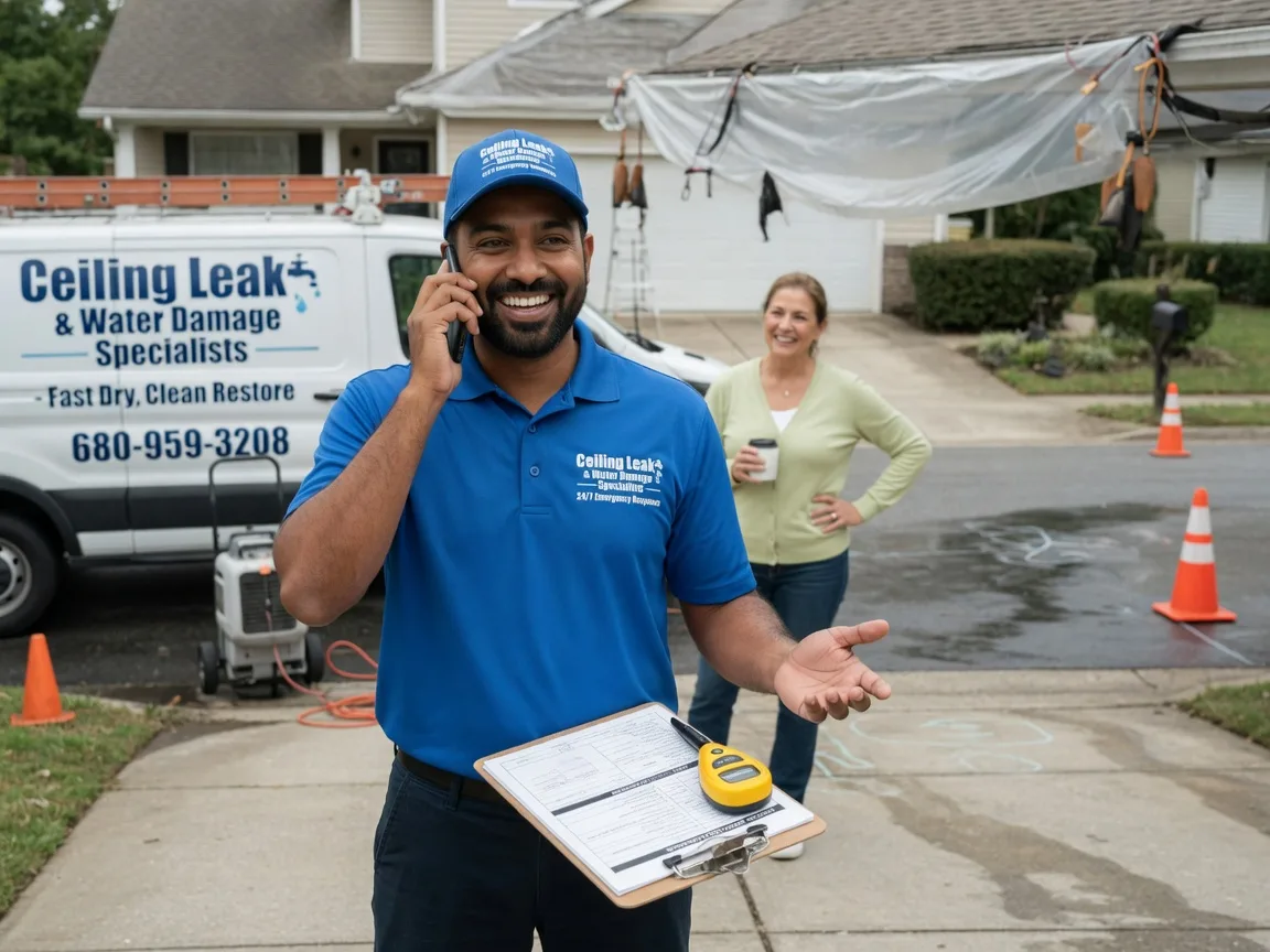 Ceiling Leak Cleanup Templeton, IA FAQs